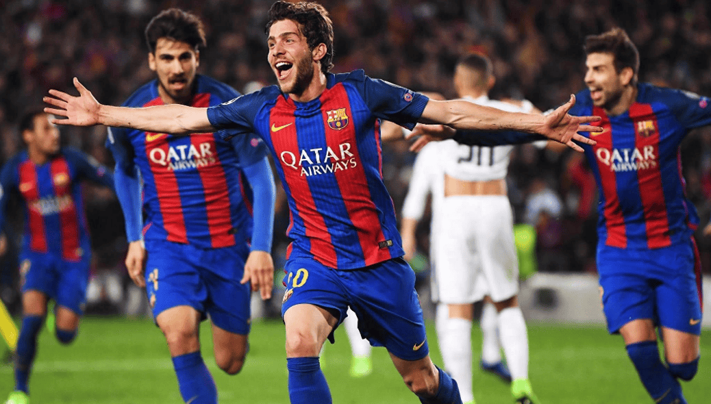 巴塞罗那主场大胜，赢得晋级战役